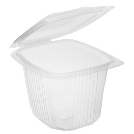 Miska s Víčkem PP Průhledný 750ml 142x123mm (600 Ks)