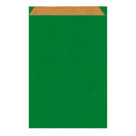 Papírová Kraft Obálka Zelený 19+8x35cm 