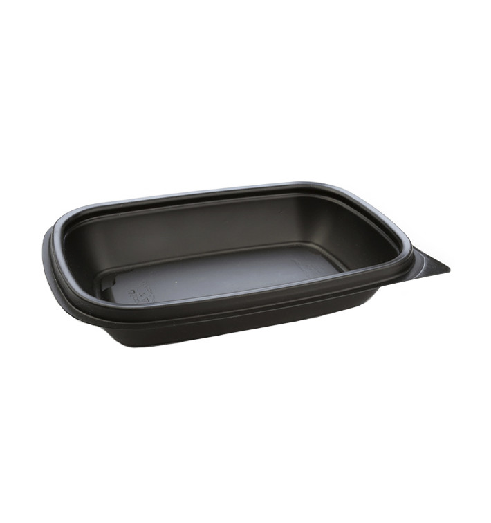 Plastové Obaly PP Černá 375ml 20x13x4cm (50 Ks)