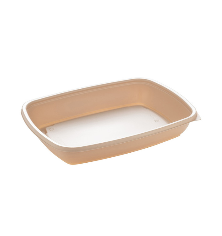 Plastové Obaly PP Krémový 600ml 23x16,5cm (75 Ks)