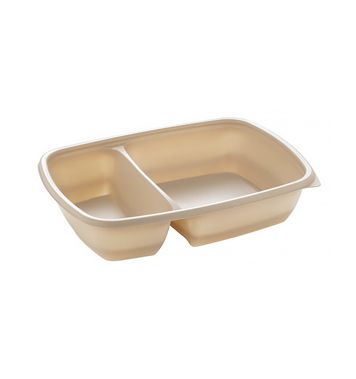 Plastové Obaly PP 2 Vrstvy Krémový 900ml 23x16,5x5cm (300 Ks)