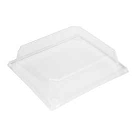 Plastový Víčko PET pro Misky 480ml 14,3x12,3x3,3cm (144 Ks)