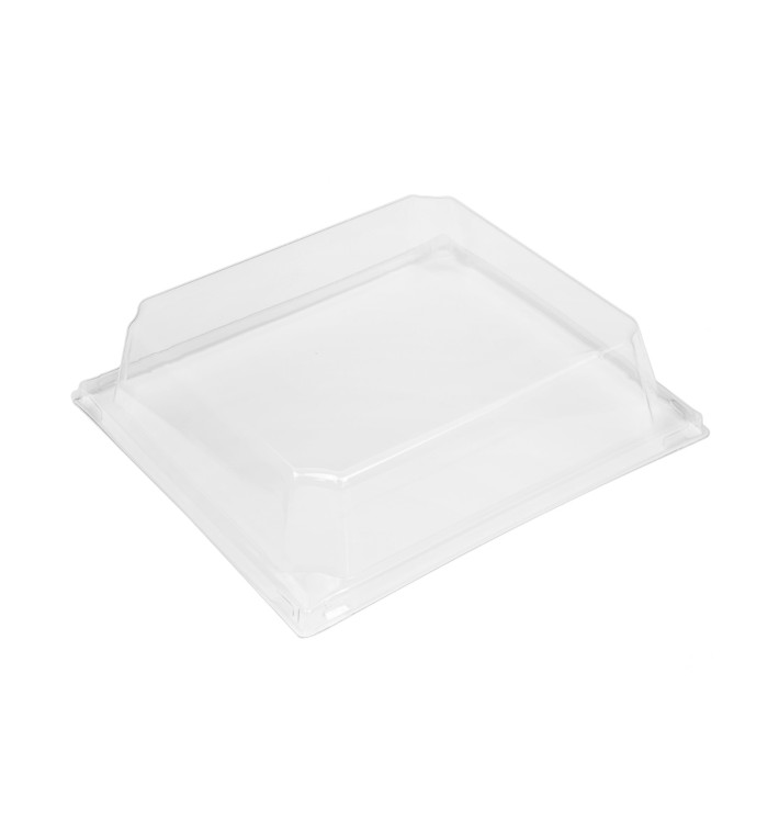 Plastový Víčko PET pro Misky 480ml 14,3x12,3x3,3cm (144 Ks)