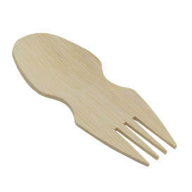 Bambusový Vidlička Spork 9cm (240 Ks)