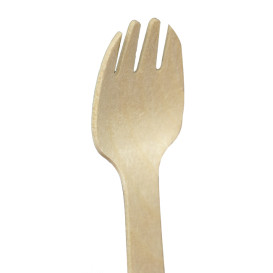 Dřevěný Vidlička Spork 10,5cm (1.200 Ks)