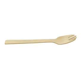 Dřevěný Vidlička Spork 10,5cm (1.200 Ks)