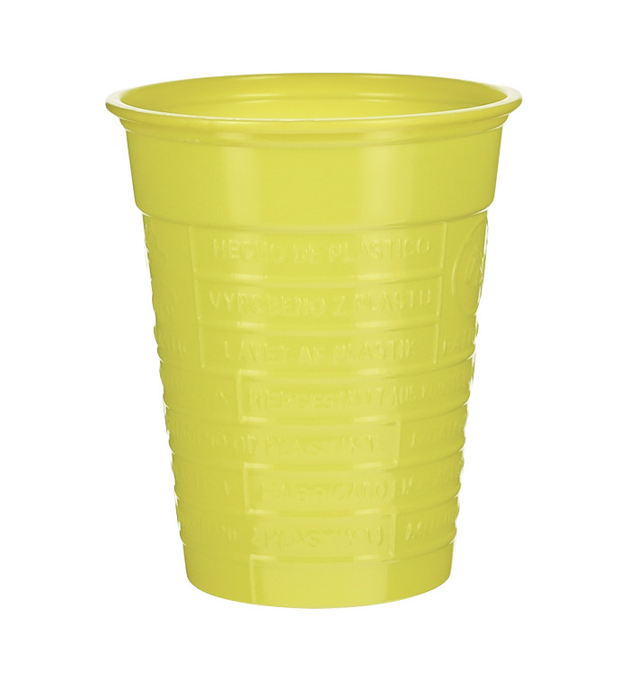 Plastové Kelímek PS Žlutá 200ml Ø7cm (50 Ks)