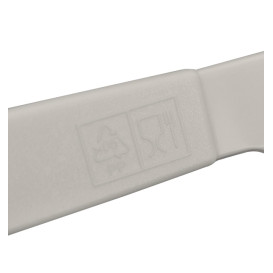 Nůž Opakovaně použitelné Durable PP Minerální Šedé 18,5cm (180 Ks)