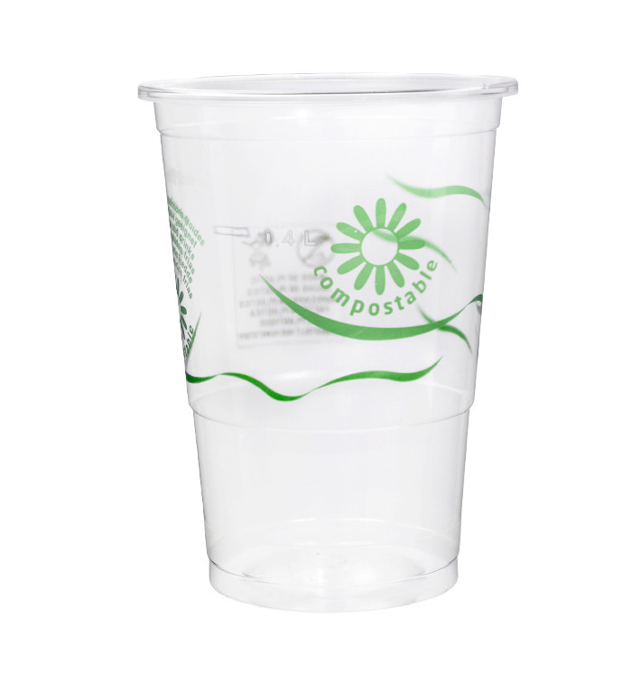 Bio Kelímek PLA Průhledný 250ml Ø7,3cm (500 Ks)