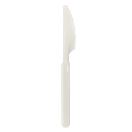 Nůž na Opakované Použití Durable PP Krémý 18,9cm (50 Ks)