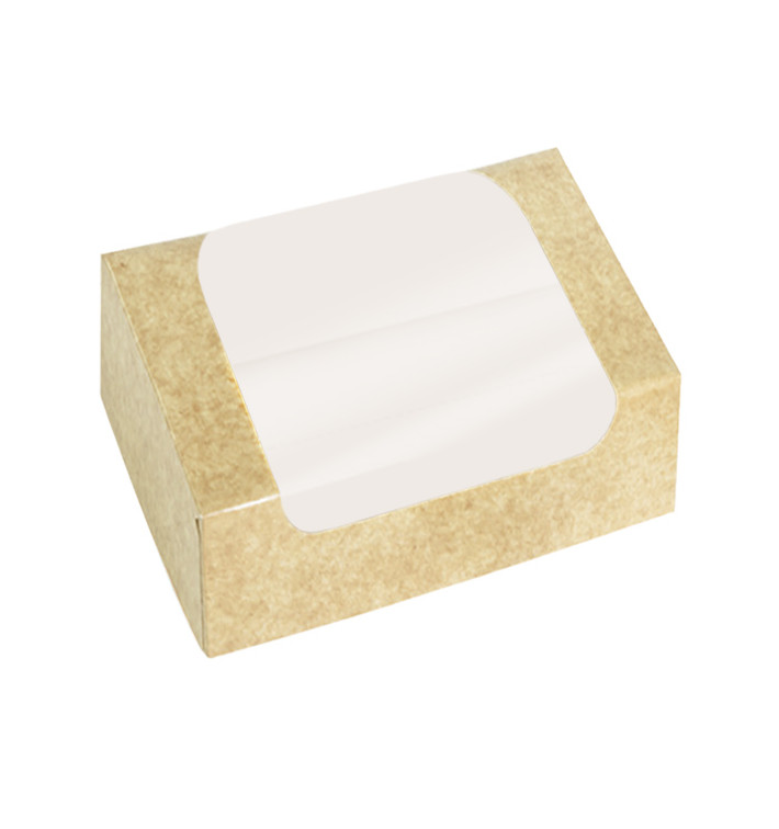 Obdélníkový Kartonový Kontejner PackiPack Vision Kraft 19x15x6cm (50 Ks)