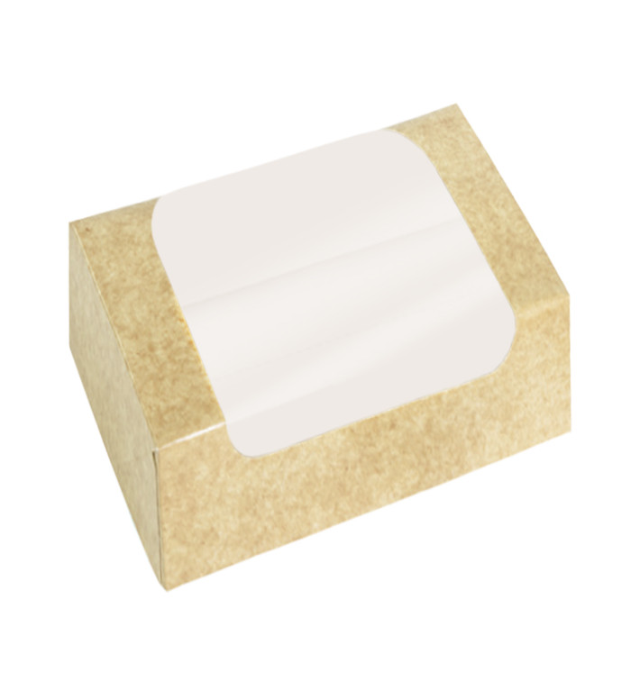 Obdélníkový Kartonový Kontejner PackiPack Vision Kraft 18x10x8cm (50 Ks)