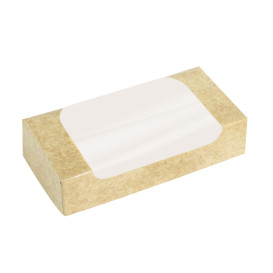 Obdélníkový Kartonový Kontejner PackiPack Vision Kraft 17x9x6cm (X Ks)