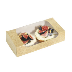 Obdélníkový Kartonový Kontejner PackiPack Vision Kraft 18x6x6cm (50 Ks)