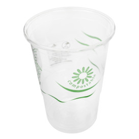 Bio Kelímek PLA Průhledný 250ml Ø7,3cm (500 Ks)