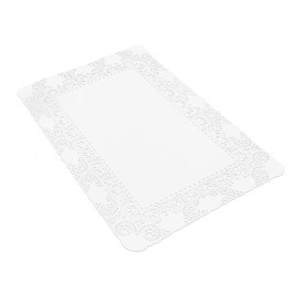 Krajka Papírové Bílá Litos 14x24cm (250 Units)