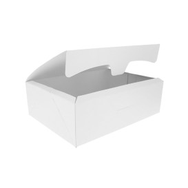 Krabička pro Cukrárny Karton 17,5x11,5x4,7cm 250g Bílá (360 Ks)
