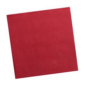 Ubrousky Airlaid Červené 40x40cm (50 Ks)