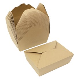 Krabička Americký Kraft-Kraft 21,5x15,5x6,5cm 1.900ml (25 Ks)