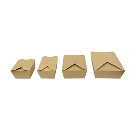 Krabička Americký Kraft-Kraft 12x10,5x6,5cm 750ml (25 Ks)