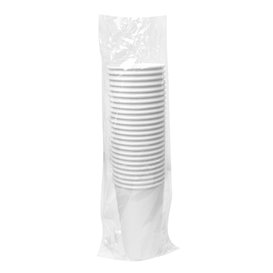 Kartonové Kelímek 16 Oz/500ml Bílý Ø9cm (25 Ks)