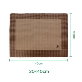 Papírové Prostírání 30x40cm Kraft se Strukturovaným Povrchem 50g (2500 Ks)