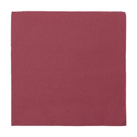 Papírové Ubrousky Mikrobod 2 Vrstvy Bordeaux 40x40cm (1.200 Ks)