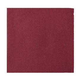 Papírové Ubrousky na Koktejl Mikrobod 2 Vrstvy Bordeaux 20x20cm (100 Ks)