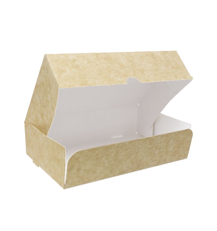 Krabička pro Cukrárny Karton Kraft 17,5x11,5x4,7cm 250g (400 Ks)