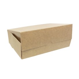 Krabička pro Cukrárny Karton Kraft 18,2x13,6x5,2cm 500g (20 Ks)