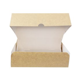 Krabička pro Cukrárny Karton Kraft 18,2x13,6x5,2cm 500g (20 Ks)