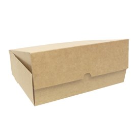 Krabička pro Cukrárny Karton Kraft 20,4x15,8x6cm 1kg (20 Ks)