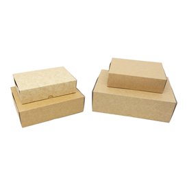 Krabička pro Cukrárny Karton Kraft 17,5x11,5x4,7cm 250g (400 Ks)