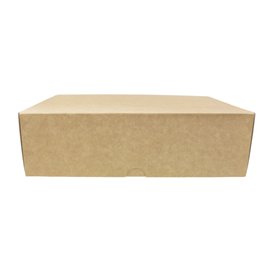 Krabička pro Cukrárny Karton Kraft 20,4x15,8x6cm 1kg (260 Ks)