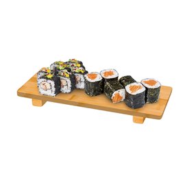 Bambusový Podnos na Sushi 30x11x2,5cm (40 Ks)